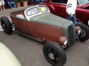 Brown and Gray Rat Rod